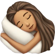 Ariana Grande sleeping sticker