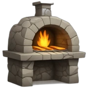 stone oven sticker