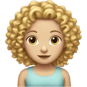 Curly White Girl sticker