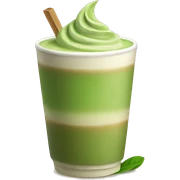 matcha tea latte sticker