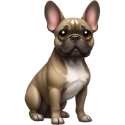 French bulldog sticker