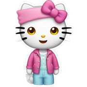 Hello Kitty sticker