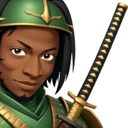 Samurai Sentry sticker