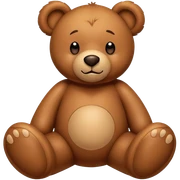 big teddy bear sticker