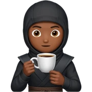 Ninja coffe sticker