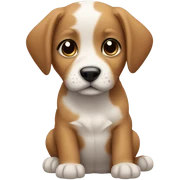 Puppy sticker