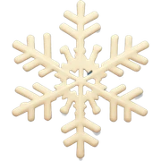 snowflake sticker