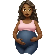 pregnant sticker