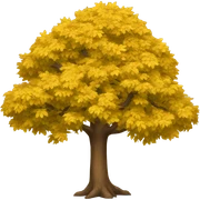 Yellow Tree sticker