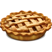 apple pie cinnamon  sticker