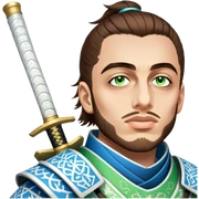 Samurai of Honor sticker