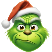 Grinch sticker