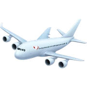 Plane India heart sticker
