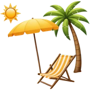 Beach sticker