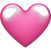 heart pink  sticker