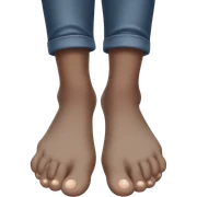 Feet sticker
