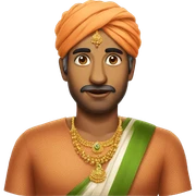 india man sticker