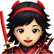 Daring Samurai sticker