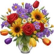 Flowers sticker