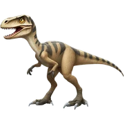 Velociraptor sticker