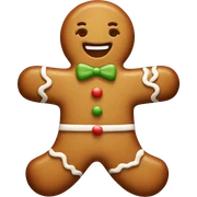 Gingerbread sticker