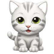 Kitten sticker