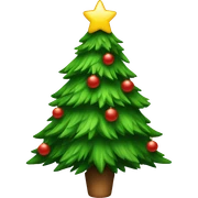  Christmas tree sticker