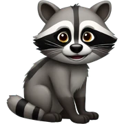 Raccoon  sticker