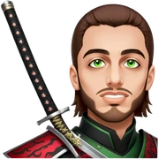 Katana Master sticker
