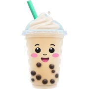 Bubble tea sticker