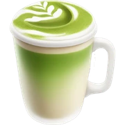matcha latte sticker
