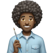 bob ross sticker
