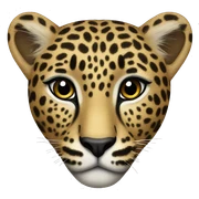 leopard heart sticker