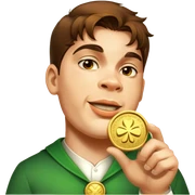 Golden Token sticker