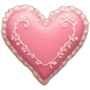 decorated heart sticker