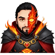 Volcanic Warlock sticker