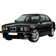 black bmw sticker