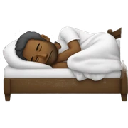 men sleeping sticker