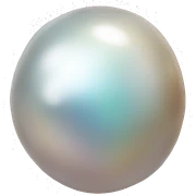 Pearl stone sticker