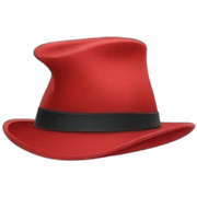 The red hat sticker