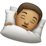 Sleeping sticker