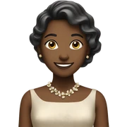 smiling girl in elegant dress sticker
