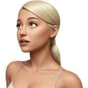 realistic portrait of girl sticker