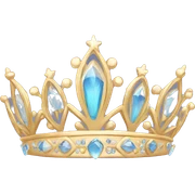 simple tiara sticker