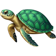 sea turtle sticker