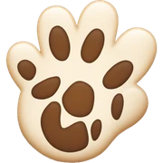 Paw sticker