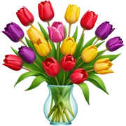 Tulips sticker