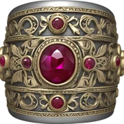 medieval ring sticker
