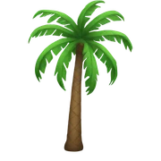 Palm tree sticker
