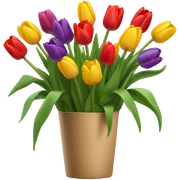 Tulips sticker